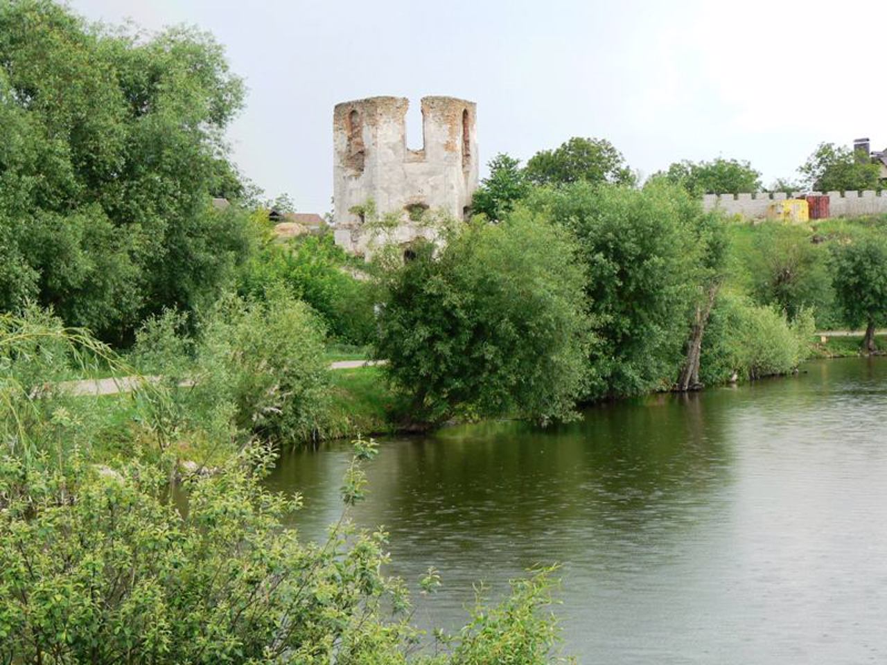 Черленківський замок, Селище