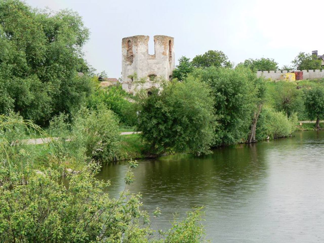 Черленковский замок, Селище