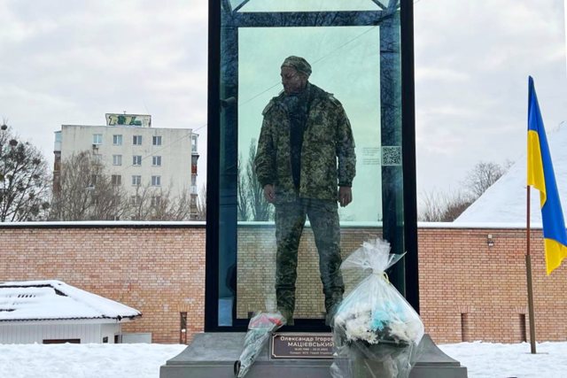 Пам’ятник Герою України Олександру Мацієвському в Києві