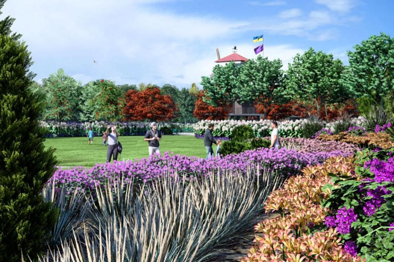 У парку "Квітоліс" на Волині заклали "Сад українства"